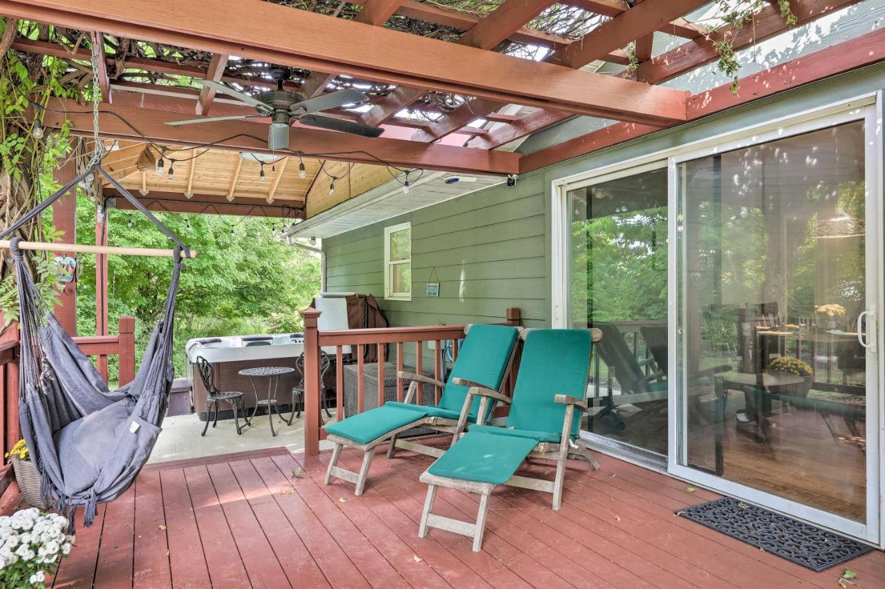 Family-Friendly Brookville Home With Hot Tub! Exterior foto